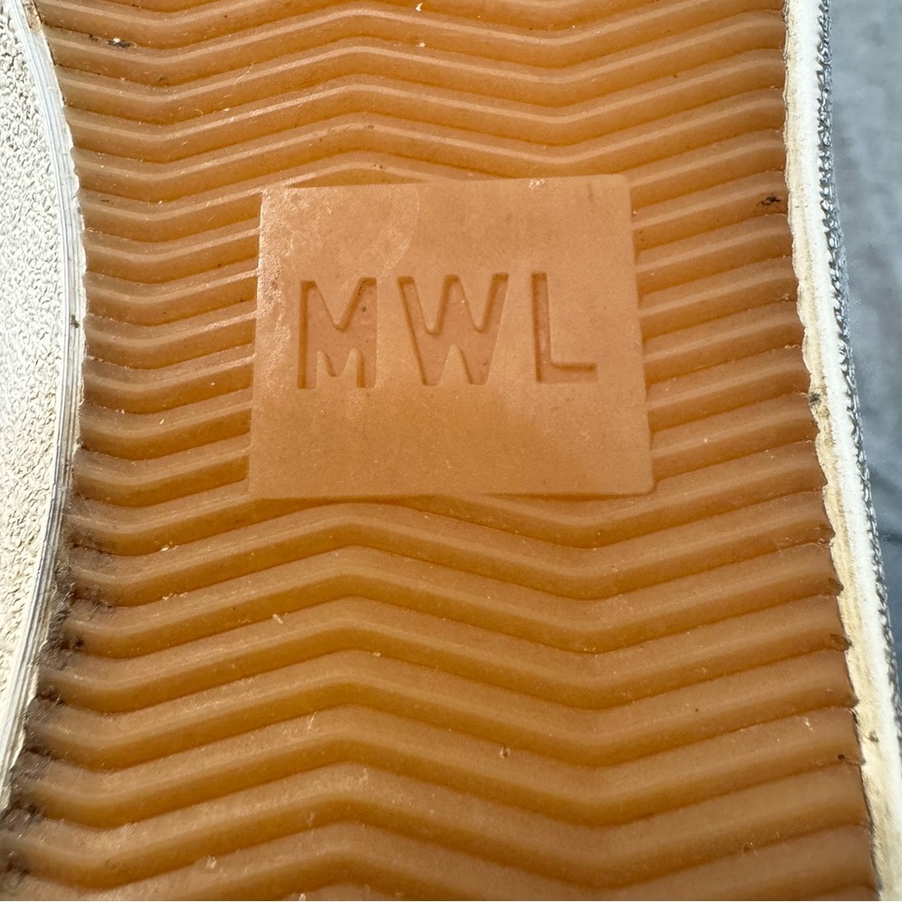 MADEWELL Delia Deep Navy Rainbow Sneakers, Women’s Size 8,‎ EUC - Picture 5 of 8